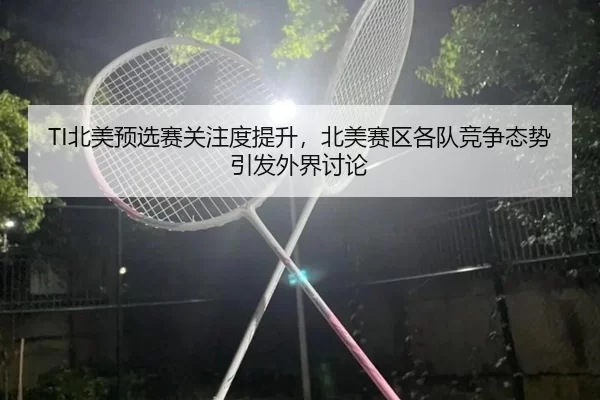 TI北美预选赛关注度提升，北美赛区各队竞争态势引发外界讨论